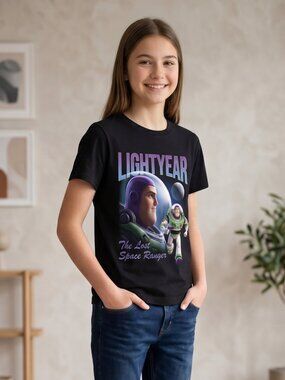NWOT Next Level Apparel Disney Lightyear The Lost Space Ranger Tee 14-16